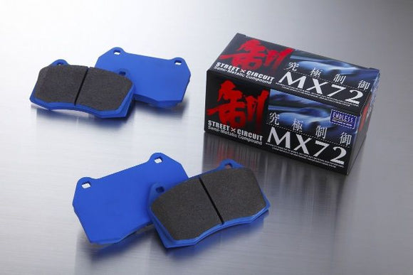Endless MX72 Rear Brake Pads for Nissan R35 GTR 2009-2016 MX72RCP118