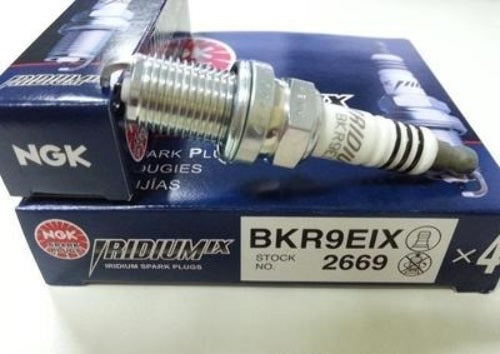 NGK Iridium Spark Plugs Box of 4 (BKR9EIX)