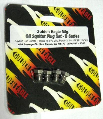 Honda B & K Series Golden Eagle Oil Squirter Plug Set OILSQUIRTPLUGBXX - HPTautosport