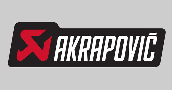 Akrapovic (F90)Evol Tail Pipe Set (Carb) w/Red/White Akraprovic Logo for 18+ BMW