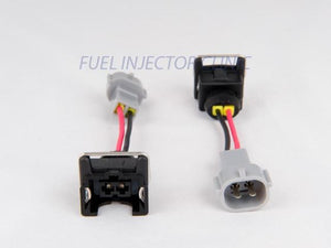 Fuel Injector Clinic Set of 4 injec plug adap for Jetronic/EV1 F to Toyota M