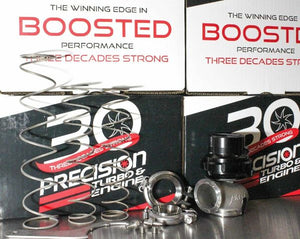 Precision Turbo GEN2 PW40 40mm VBand Wastegate bolt on upgrade for Tial MVS 38mm