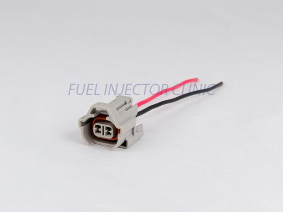 Fuel Injector Clinic Set of 8 injector connectors with pigtails for Denso