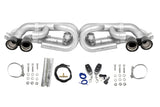SOUL Valved Perf.Exhaust - CF Tips - w/ VC for 12-16 Porsche 991.1 Carrera Base