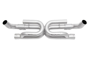 SOULPerf.Exh w/Drone Tubes-Base-Reuse Factory Tips for 17-19 Porsc 991.2 Carrera