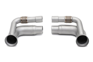 SOUL Side Muffler Bypass Pipes (Non-Valved) for 14-19 Porsche 991 GT3