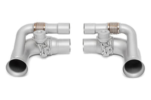 SOUL Side Muffler Bypass Pipes (Valved) for 14-19 Porsche 991 GT3