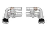 SOUL Side Muffler Bypass Pipes (Valved) for 14-19 Porsche 991 GT3