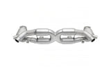 SOUL Turbo Sport X-Pipe Exhaust - Reuse Factory Tips for 13-19 Porsche 991.1