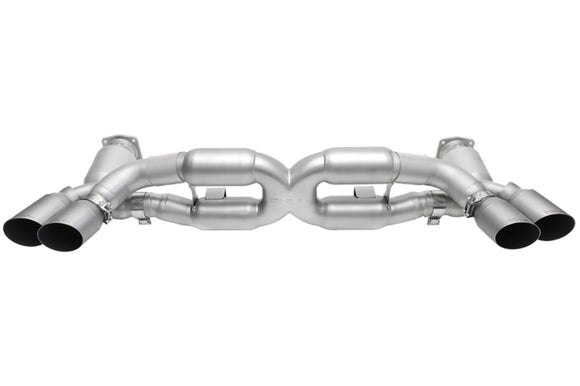 SOUL Turbo Sport X-Pipe Exh-GT2 Styl Tips(Sig Satin)for 13-19 Porsch 991.1/991.2