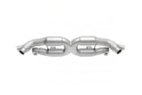 SOUL Turbo X-Pipe Exhaust - Reuse Factory Tips for 13-19 Porsche 991.1