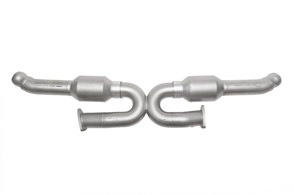SOUL Cat Convert X-Pipe (96-98 w/ Gillet Flange) for 96-98 Porsch 993 Carrera Sp