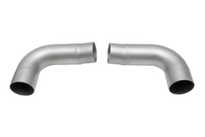 SOUL Muffler Bypass Pipes - Reuse Tips (S) for 05-08 Porsche 997.1 Carrera S
