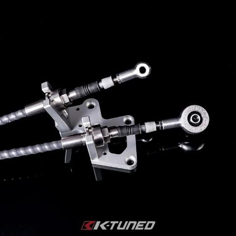 K Tuned Race-Spec Shifter Cables and Trans Bracket RSX EG EK K Swap K20 K24