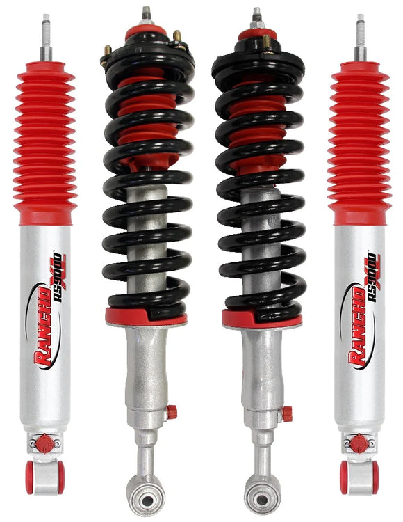 Rancho Front Quick Lift & Rear Shock Set For 07-18 Silverado 1500