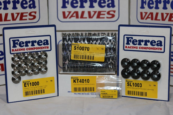 Ferrea H22 H22A1 80lbs Dual Valve Springs, Keepers & Ti Retainers Kit KT4010