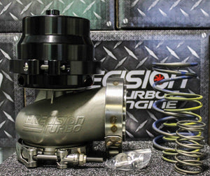 Precision Turbo 66mm Wastegate PW66  w/5 Springs + Vband Clamps and Flanges PTE 085-3000