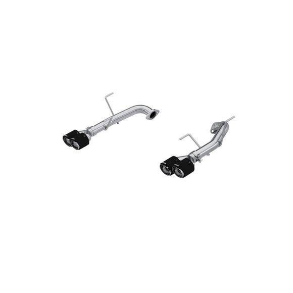 MBRP 2.5in Dual Split Rear Exit w/ Quad CF Tips-T304 for 22 Sub BRZ /Toyota GR86