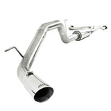 MBRP 2.5in Single Rear Exit Cat Back Exhaust - T304 for 2018 Jeep Wrangler JL
