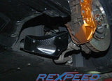 Rexpeed Dry Carbon Brake Cooling Guides for Nissan GTR R35