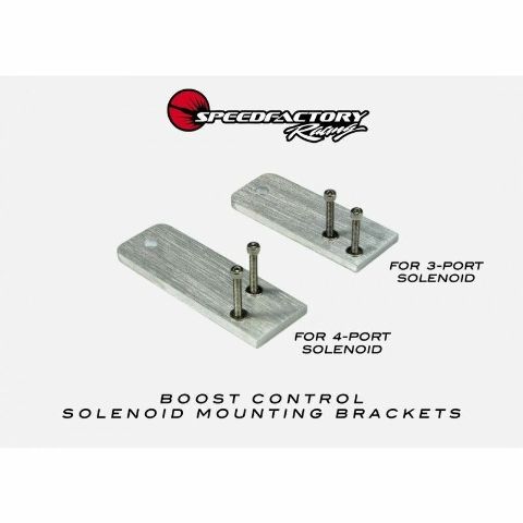 SpeedFactory Racing 3-Port Boost Control Solenoid Mounting Bracket with Hardware