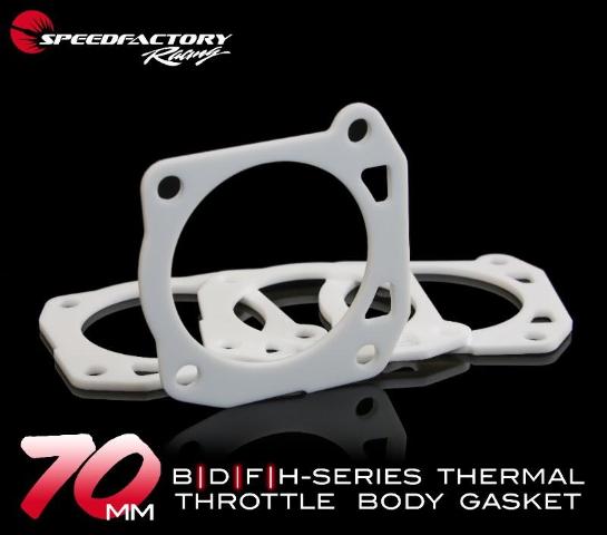 SpeedFactory B/D/F/H 70mm Thermal Throttle Body Gasket Honda/Acura- SF-02-010-70
