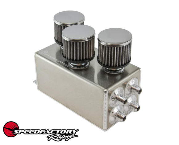 SpeedFactory Racing 3 Filter Oil Catch Can SF-02-031