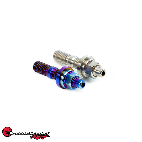 SpeedFactory Titanium Intake/Exhaust Manifold Stud Kit w/ 6-Point Nuts (10Piece)