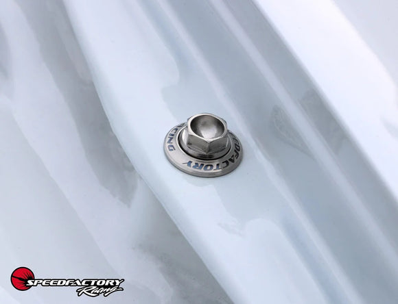 SpeedFactory Racing Titanium Fender Hardware Kits (Single) Raw Finish