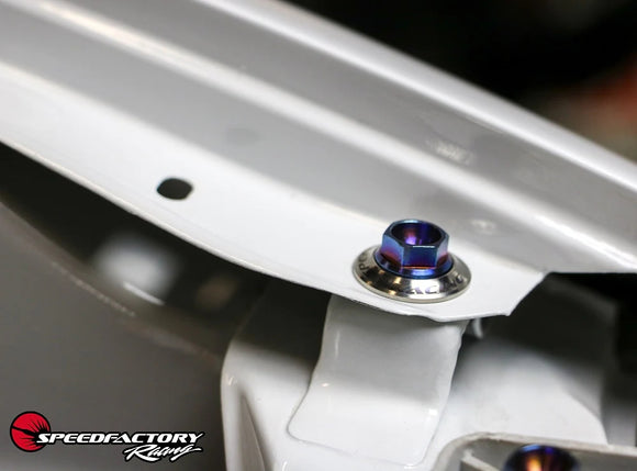 SpeedFactory Racing Titanium Fender Hardware Kit Single Burnt Finish Performance