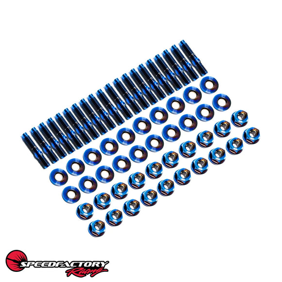 SpeedFactory Titanium Oil Pan Stud Kit 20pcs B/D/F/H-Series Honda Acura