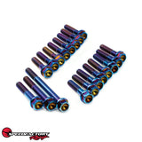 Speedfactory Racing Titanium Transmission Case Bolt Kit Burnt K Series AWD & FWD