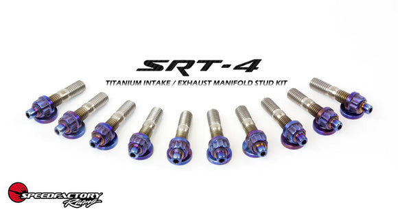 SpeedFactory Titanium Intake or Exhaust Manifold Stud Kit for Dodge SRT-4