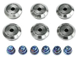 SpeedFactory K-Series VTEC Titanium Valve Cover Hardware Set BURNT Finish