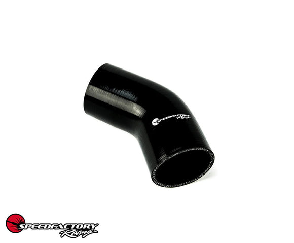 SpeedFactory 45° Silicone Coupler 4-Ply High Temp Turbo Intake Intercooler Hose