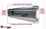 SpeedFactory HP Vertical Flow Intercooler (K-Series, 1000HP) Same Side In/Out