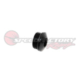 SpeedFactory -12AN ORB Port Plug Fitting – Black Anodized Aluminum (Single)