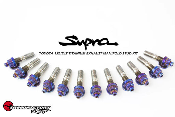 SpeedFactory Exhaust Manifold Titanium Stud Kit for 1JZ/2JZ Toyota