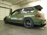 4" ALUMINUM SIDE SKIRTS for 92-95 CIVIC COUPE