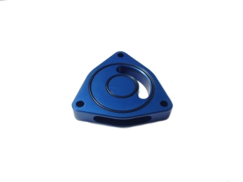 Torque Solution Blow Off BOV Sound Plate (Blue) for Kia Optima 2.0T