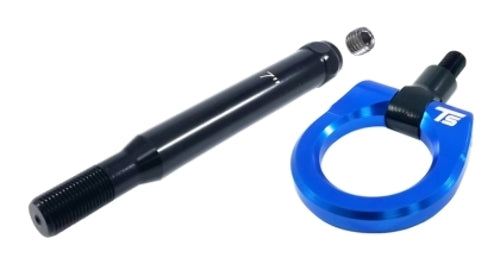 Torque Solution Billet Rear Tow Hook (Blue) for Subaru WRX/STI 2015+