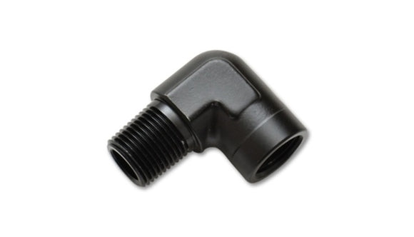 Vibrant 1/8in NPT Female to Male 90 Degree Pipe Adapter Fitting -11340