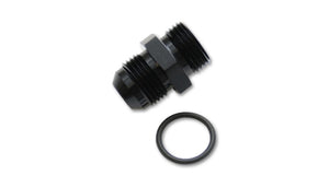 Vibrant -8AN Flare to AN Straight Cut Thread (3/4-16) with O-Ring Adapter Fitting -16831