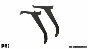 PCI 1/4" 6061 HATCHBACK BOTTOM MOUNTING WING MOUNTS for 92-95 CIVIC