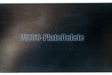 Turbo XS Billet Alum Licen Plate Delete Blk Mach STi Logo for 08-14 Sub WRX/Sti