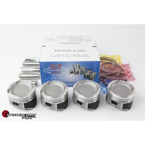 YCP Vitara Pistons with Rings 75.5mm for SOHC Civic CRX D Series D15 D16